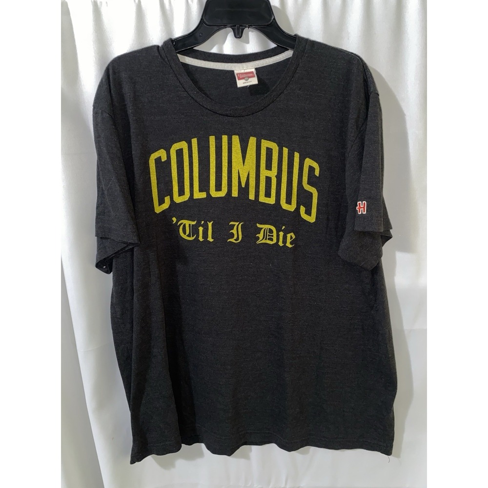 Homage Columbus Til I Die Columbus Crew MLS Soccer T Shirt XXL
